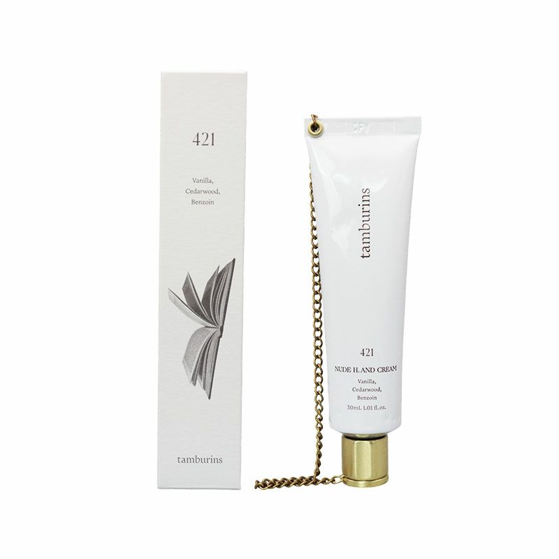 タンバリンズ TAMBURINS チェーン ハンド NUDE H. AND CREAM 421