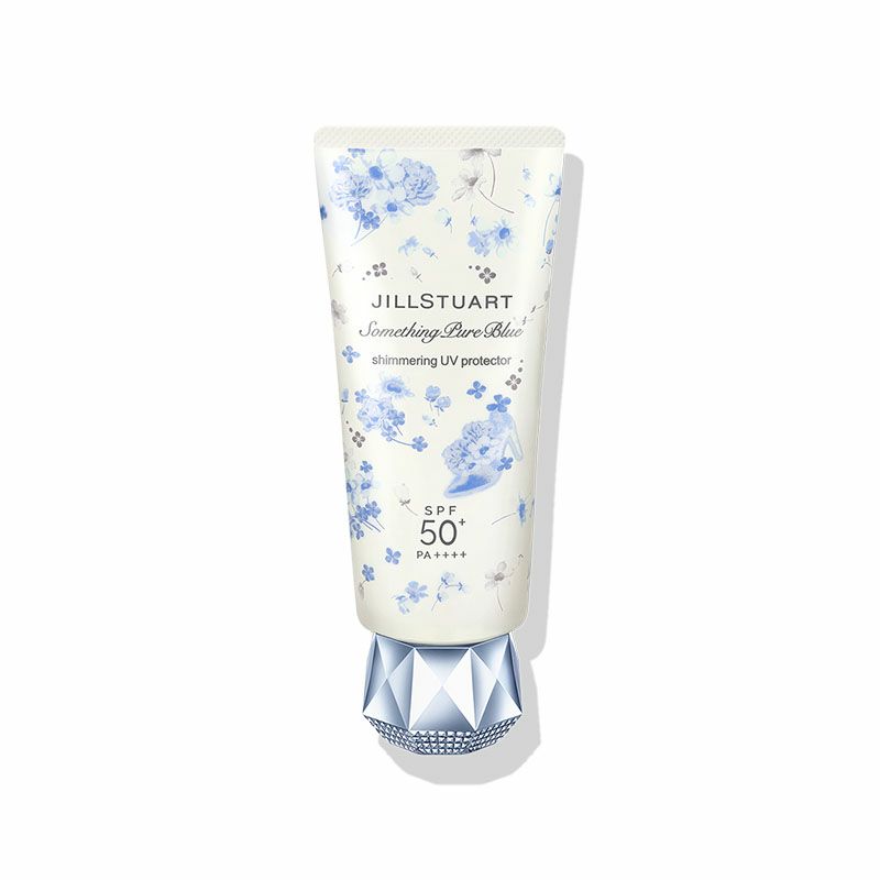 ジルスチュアート JILL STUARTサムシングピュアブルー シマリング UVプロテクター SPF50+/PA++++ 60g 限定[ 日焼け止め  ] ☆新入荷05 2024夏 | ABCOSME 本店